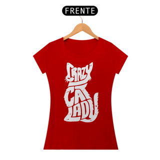Nome do produto Camiseta Feminina Crazy Cat Lady
