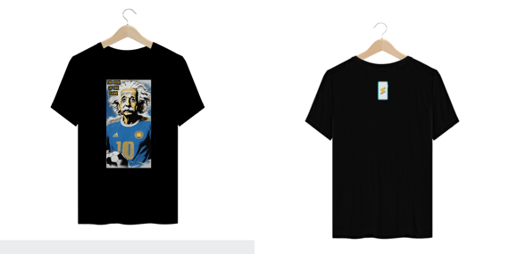 Camiseta Einstein man of the game