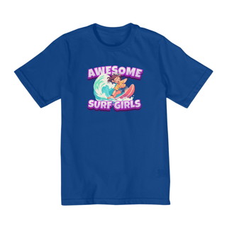 Nome do produto Camiseta Infantil - Awesome Surf Girls