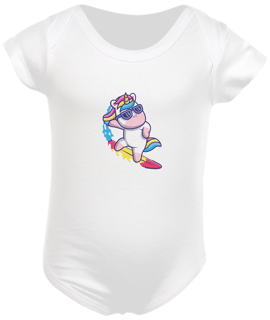 Nome do produto Body Infantil - Unicornio Surfista