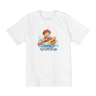 Nome do produto Camiseta Infantil (10 a 14)- Pequeno Capitão