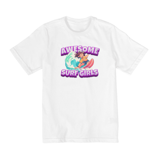 Nome do produto Camiseta Infantil - Awesome Surf Girls