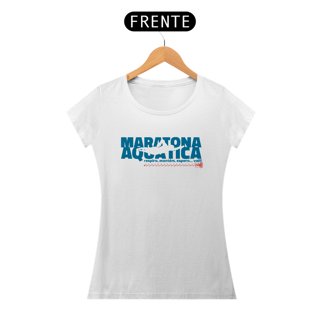 Nome do produto Baby look Maratona Aquática.