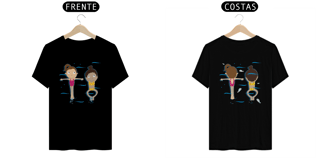 Nome do produto Camiseta Nadadora frente e costas