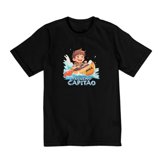 Nome do produto Camiseta Infantil (10 a 14)- Pequeno Capitão