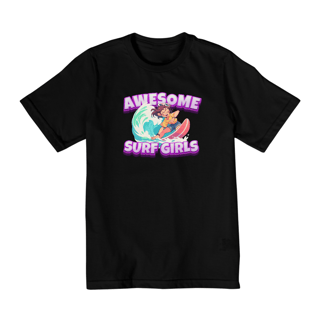 Nome do produto Camiseta Infantil - Awesome Surf Girls