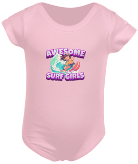Nome do produto Body Infantil - Surf Girls