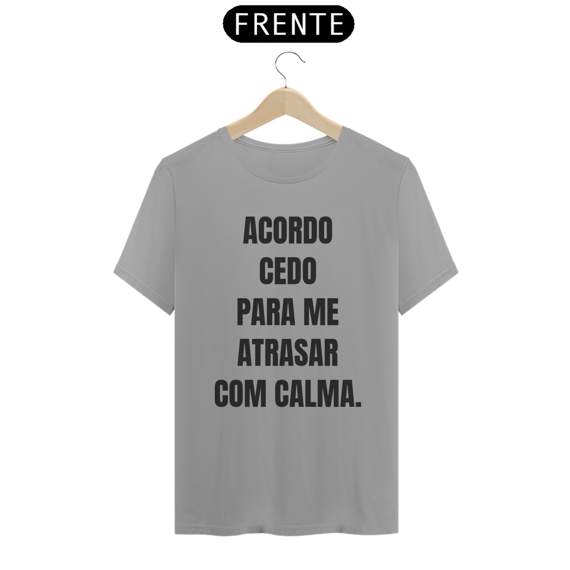 Acordo cedo