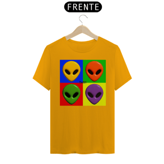 Nome do produto Camisa Aliens Coloridos