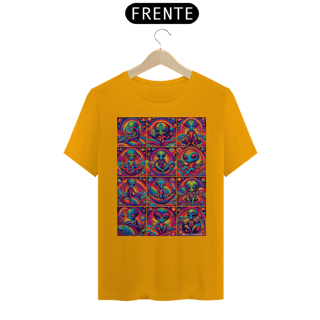Nome do produto Camisa Aliens Pisicodélicos 