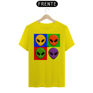 Nome do produto Camisa Aliens Coloridos