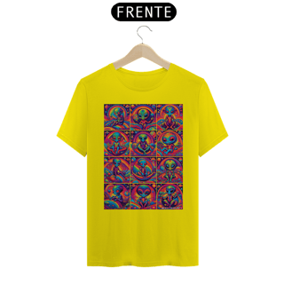 Nome do produto Camisa Aliens Pisicodélicos 