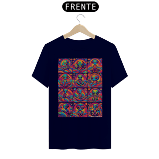 Nome do produto Camisa Aliens Pisicodélicos 