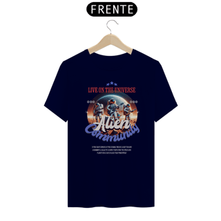 Nome do produto Camisa Live on the Universe