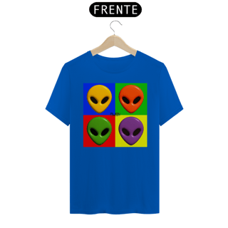Nome do produto Camisa Aliens Coloridos
