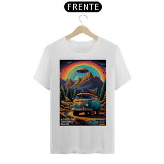 Nome do produto Camisa Disco Voador e uma Kombi