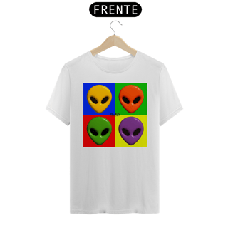 Nome do produto Camisa Aliens Coloridos