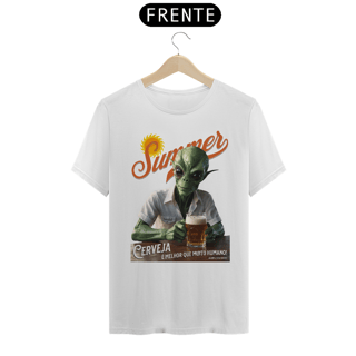 Nome do produto Camisa Alien - Cerveja é melhor que muito humano!