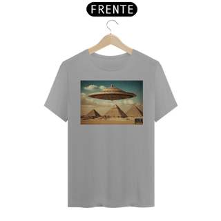 Nome do produto Camisa Disco Voador e as Pirâmides