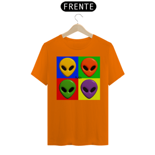 Nome do produto Camisa Aliens Coloridos
