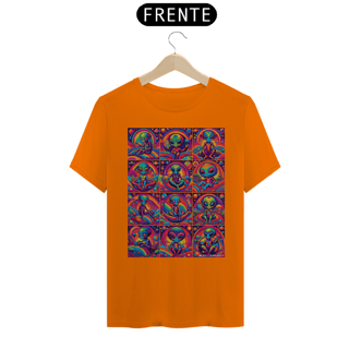Nome do produto Camisa Aliens Pisicodélicos 
