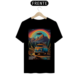 Nome do produto Camisa Disco Voador e uma Kombi