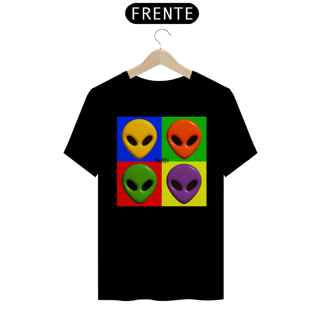 Nome do produto Camisa Aliens Coloridos