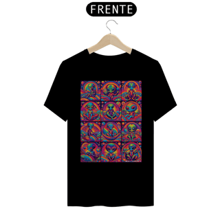 Nome do produto Camisa Aliens Pisicodélicos 