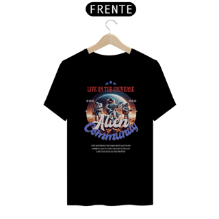 Nome do produto Camisa Live on the Universe