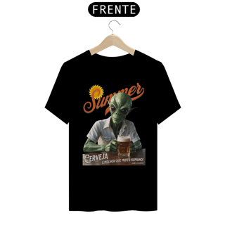 Nome do produto Camisa Alien - Cerveja é melhor que muito humano!