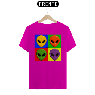 Nome do produto Camisa Aliens Coloridos