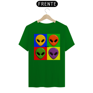 Nome do produto Camisa Aliens Coloridos