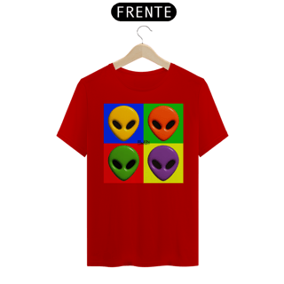 Nome do produto Camisa Aliens Coloridos