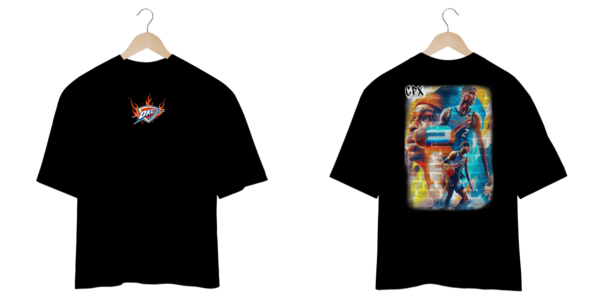 Nome do produto: Oversize OKC - BLK