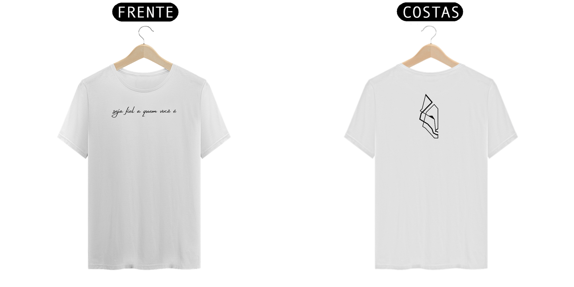 Camiseta prime - seja fiel a quem você é