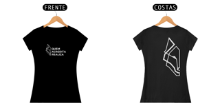 Nome do produto Camiseta Feminina Realiza- quem acredita realiza