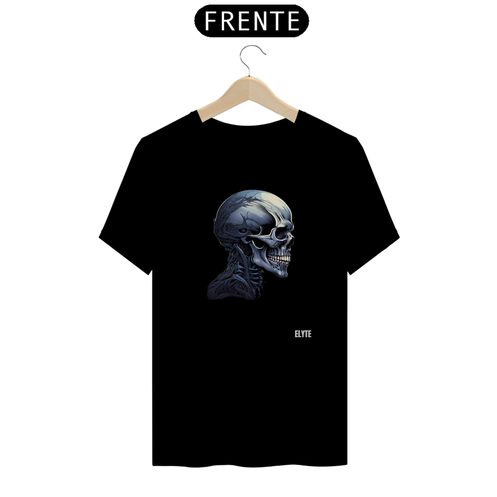 CAMISETA CAVEIRA - ESCURA