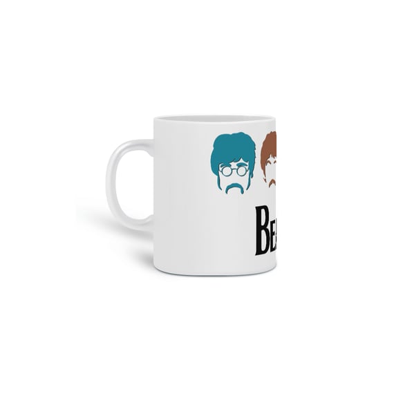 Caneca Beatles Silhueta