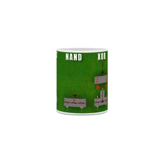Nome do produto CANECA PORTAS LÓGICAS REDSTONE
