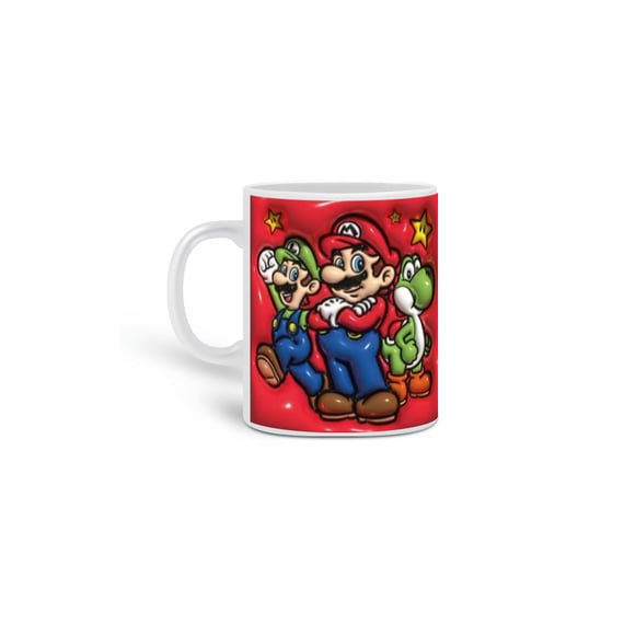 Caneca Super Mario