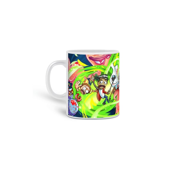 Caneca Rick And Morty