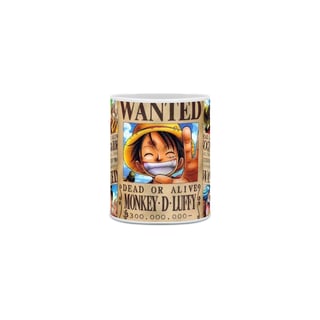 Nome do produto Caneca One Piece Wanted