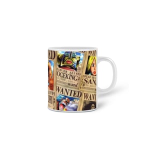 Nome do produto Caneca One Piece Wanted