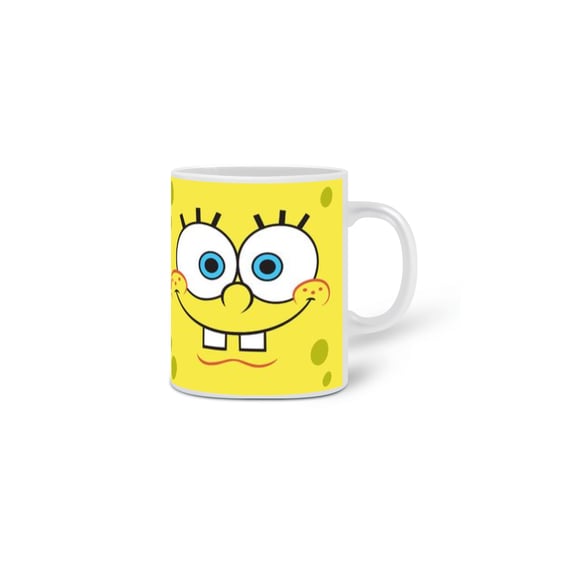 Caneca Bob Esponja e Patrick