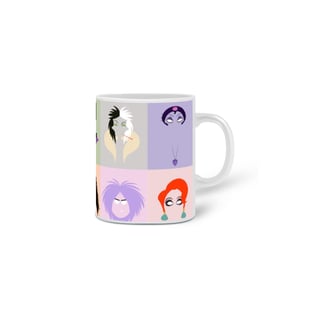Nome do produto Caneca Vilãs Disney
