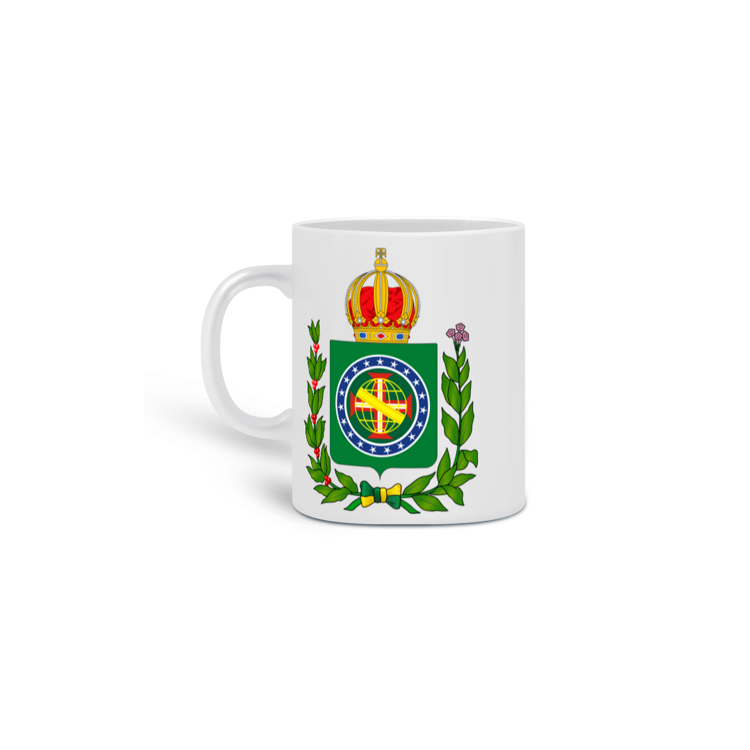 Nome do produto: Caneca Brasil Império | Brasão Imperial – Edição Histórica