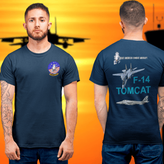 Nome do produto Camiseta F-14 Tomcat | Estilo Top Gun Militar