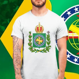 Nome do produto Camiseta Brasão Brasil Império | História e Tradição