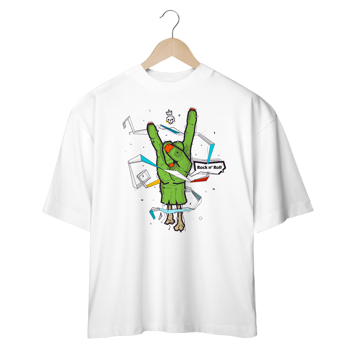 Nome do produto: ROCK N ROLL - OVERSIZE