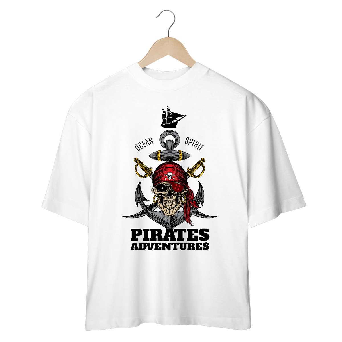 Nome do produto: PIRATES ADVENTURES - OVERSIZE